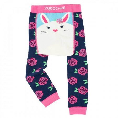 ZOOCCHINI set legínky a ponožky Zajíček 6-12m