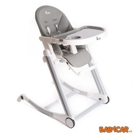 BO JUNGLE jídelní židlička B-HIGH CHAIR Grey