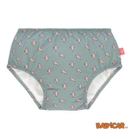 LÄSSIG plavky SWIM DIAPER GIRLS Seagull Green 24m.