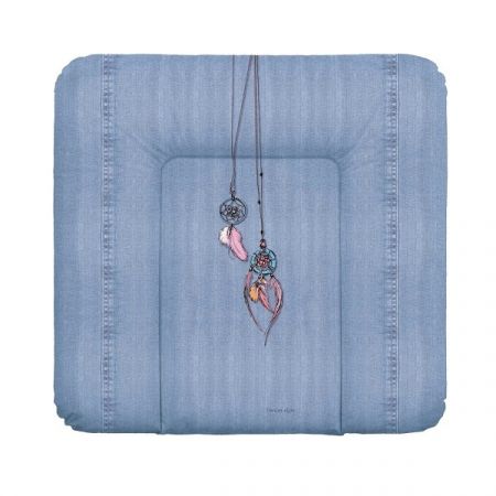 CEBA BABY přebalovací podložka MĚKKÁ 72x75cm DENIM STYLE Dream Catcher Blue