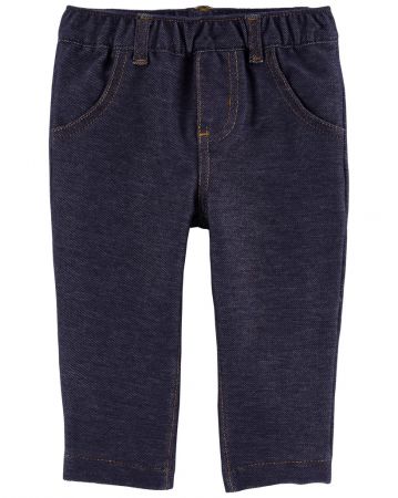 CARTERS CARTER'S Legíny Faux Denim dívka NB/vel. 56