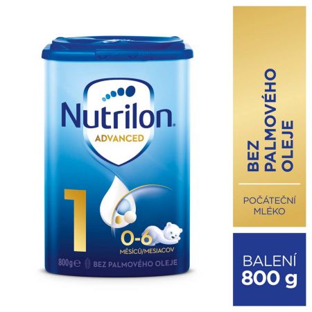 NUTRILON NUTRILON Mléko počáteční 1, 800 g, 0m+