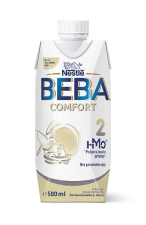 BEBA BEBA COMFORT 2 HM-O Tekutá 500ml - Pokračovací kojenecké mléko