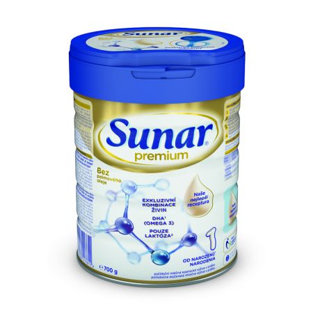 SUNAR SUNAR Premium 1 Mléko počáteční 700 g
