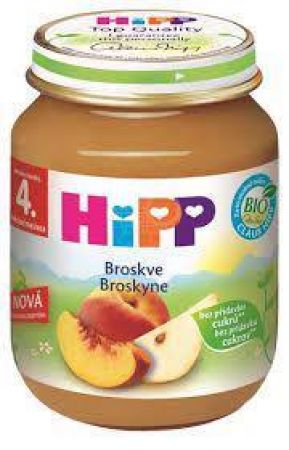 HIPP HiPP broskvový (125 g) - ovocný příkrm