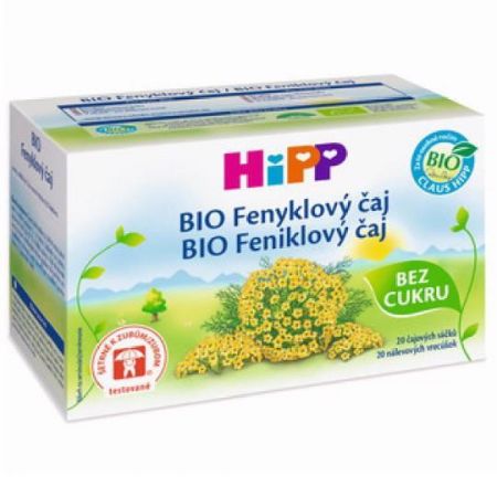 HIPP HiPP BIO fenyklový čaj 20x1,5 g