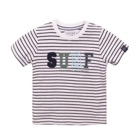 DIRKJE DIRKJE Tričko kr. rukáv 86 Navy+Stripe