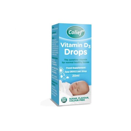 COLIEF COLIEF Vitamin D3 kapky pro děti
