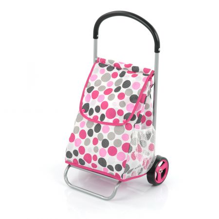 Hauck Toys Shopping Trolley nákupní taška pro panenky Pink Dots