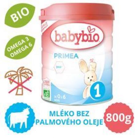 BABYBIO BABYBIO PRIMEA 1 kojenecké bio mléko (800 g)