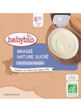 BABYBIO BABYBIO Mléčný dezert (4x 85 g)
