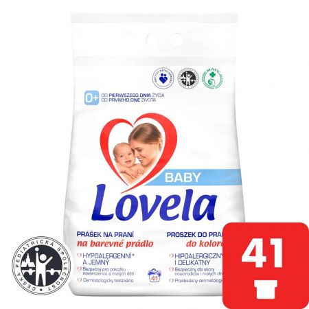 LOVELA LOVELA Baby prášek na praní na barevné prádlo 4,1 kg / 41 pracích dávek