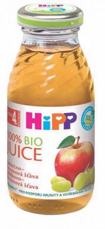 HIPP HiPP BIO šťáva jablečno - hroznová 200 ml