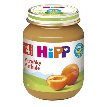 HIPP HiPP BIO s meruňkami (125 g) - ovocný příkrm