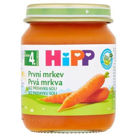 HIPP HiPP BIO První mrkev (125 g) - zeleninový příkrm