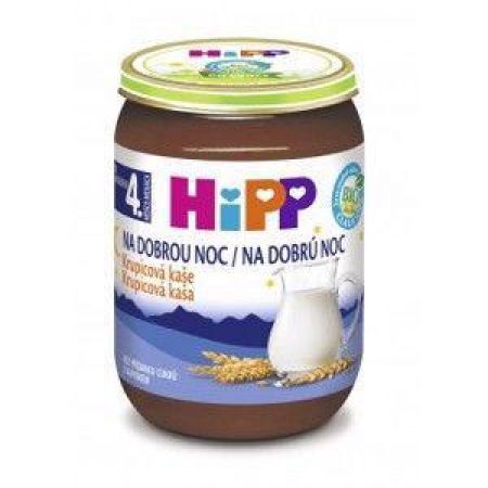 HIPP HiPP Kaše mléčná Bio na dobrou noc krupicová 190 g