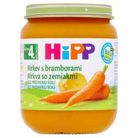 HIPP HiPP BIO karotka s brambory (125 g) - zeleninový příkrm