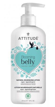 ATTITUDE ATTITUDE Přírodní vyživující tělové mléko Blooming Belly nejen pro těhotné s arganem 473 ml
