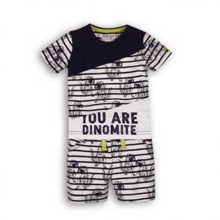 DIRKJE DIRKJE Set 2dílný C-SO SUNNY YOU ARE Dinomite 74 Navy-White