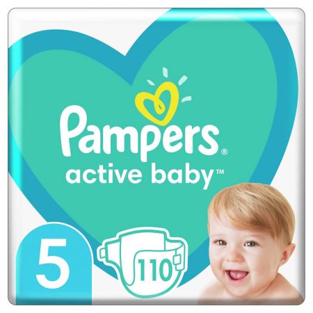 Pampers PAMPERS Active Baby Pleny jednorázové 5 (11-16 kg) 110 ks