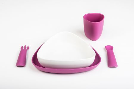 eKoala eKeat BIO plast jídelní sada holka