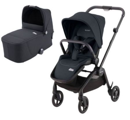 Dvojkombinace kočárku Recaro Sadena 2022 Duo Prime Mat Black