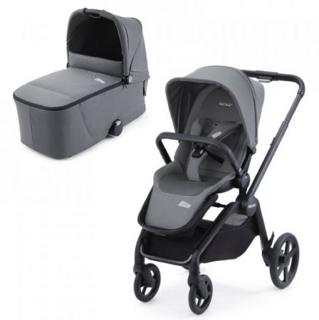 Dvojkombinace kočárku Recaro Celona 2022 Duo Prime Silent Grey