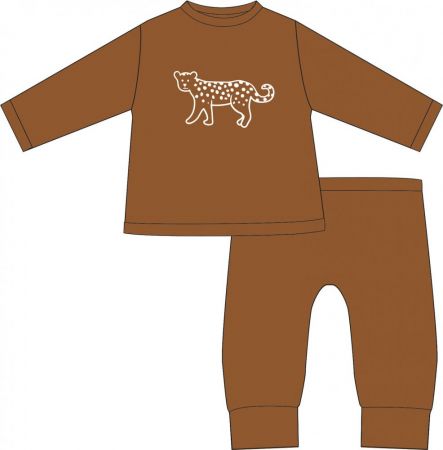Dětské pyžamo 74/80 Cheetah/Uni - Camel Dětské pyžamo 74/80 Cheetah/Uni - Camel