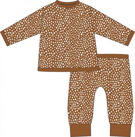 Dětské pyžamo 74/80 Cheetah - Camel Dětské pyžamo 74/80 Cheetah - Camel