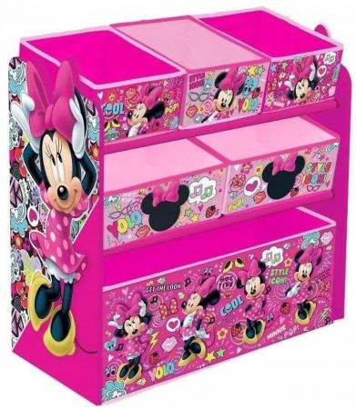 Organizér na hračky Myška Minnie - růžová