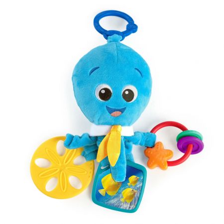 Baby Einstein BABY EINSTEIN Hračka aktivní chobotnička na C kroužku Octopus™ 0m+