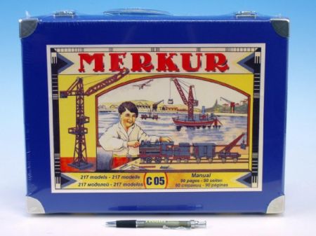 Merkur Toys Stavebnice MERKUR Classic C05 217 modelů v krabici 36x28x6cm