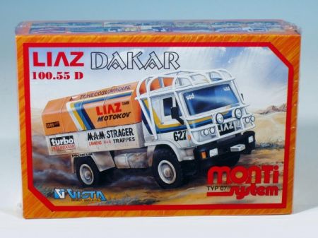 SEVA Stavebnice Monti System MS 07 Dakar Liaz 1:48 v krabici 22x15x6cm