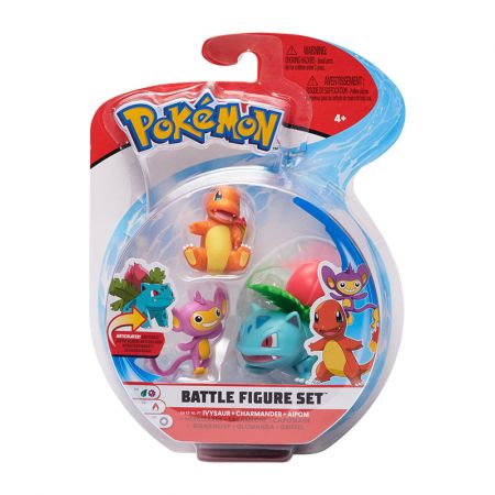 WCT Pokémon figurky, 3-pack