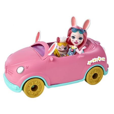 MATTEL - Enchantimals Zajíčkové Auto