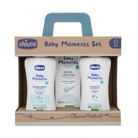 Chicco CHICCO Set dárkový kosmetický Baby Moments 0m+