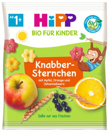 HIPP HiPP Křupky dětské ovocné obilné BIO 30 g, 1m+