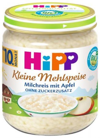 HIPP HiPP BIO Mléčná rýže s jablky od uk. 9. měsíce, 200 g