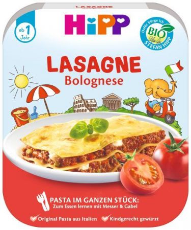 HIPP HiPP BIO Boloňské lasagne od 1 roku, 250 g