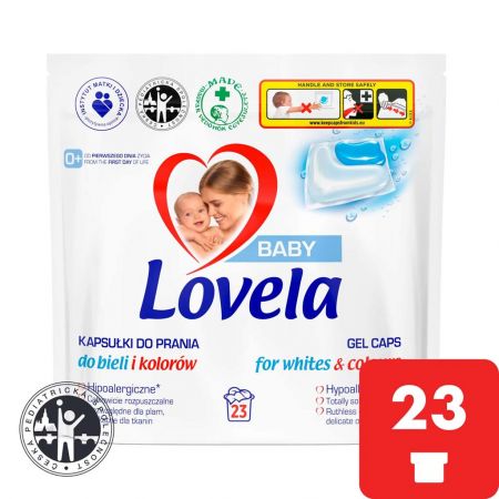 LOVELA LOVELA Baby gelové kapsle na praní 23 ks