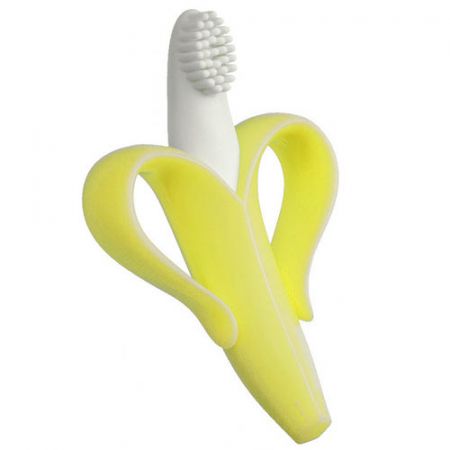 Baby Banana Brush První kartáček banán žlutý