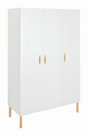 Šatní skříň třídílná Schardt MELODY White