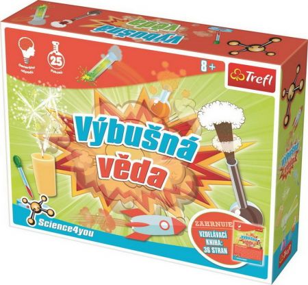 Trefl Science 4 you, Výbušná věda, 25 pokusů