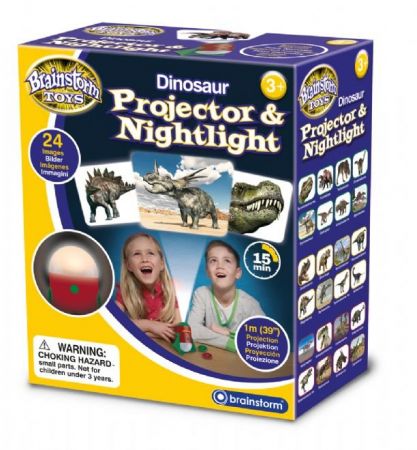 Projektor a noční světlo - dinosauři