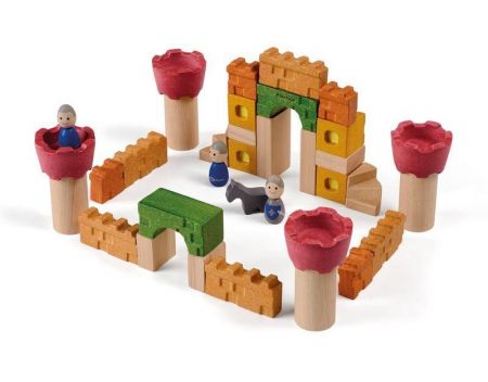 Plan Toys, Kostky - hrad