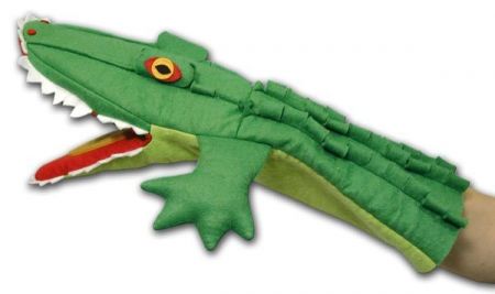Maňásek Krokodýl s klapací hubou