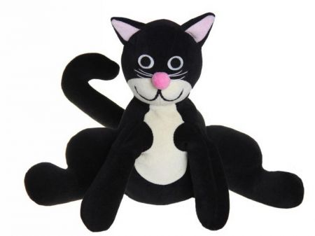 Maňásek cpaný Kočka černá