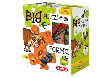 Efko Puzzle BIG Farma BABY