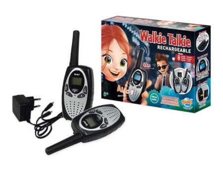 BUKI Vysílačky Walkie Talkie 4km - dobíjecí baterie