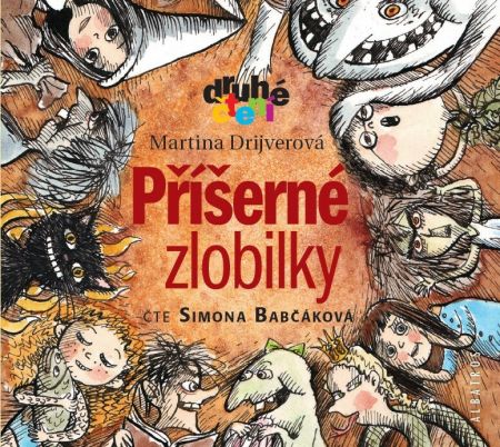 Albatros, Příšerné zlobilky (audiokniha pro děti), Martina Drijverová
